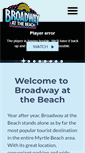 Mobile Screenshot of broadwayatthebeach.com